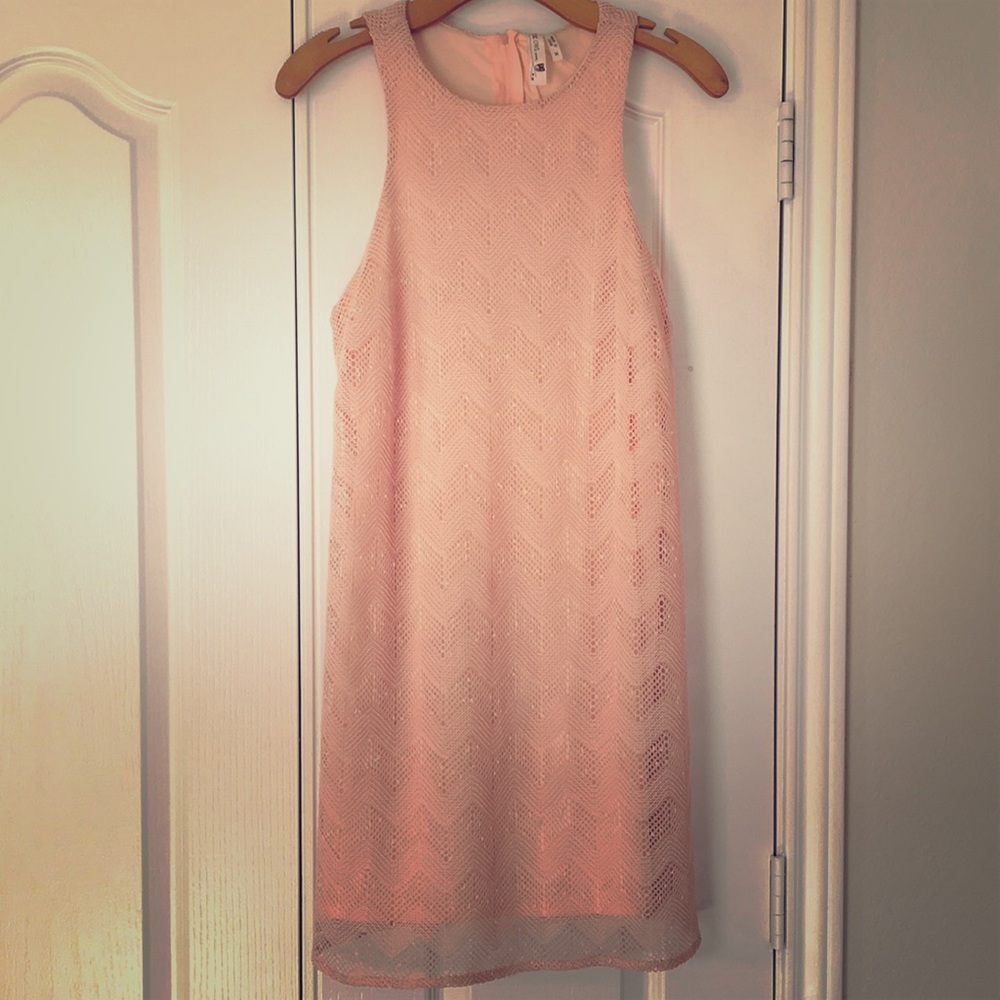Peach Dress